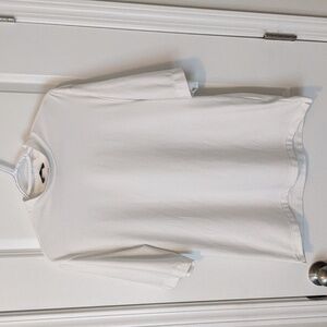 NIKE DRI FIT UV GOLF Shirt Short Sleeve Tshirt Medium White